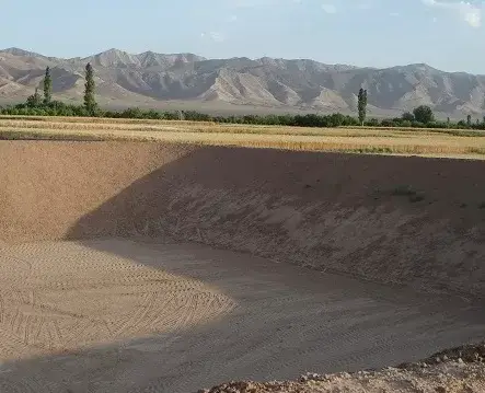 مراحل ساخت استخر ژئوممبران وژئوتکستایل