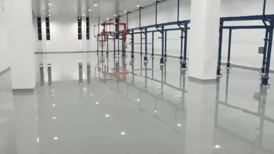 اپوکسی کف وودیواره کارخانه داروسازی