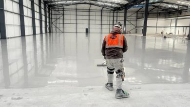 Concrete industrial resin