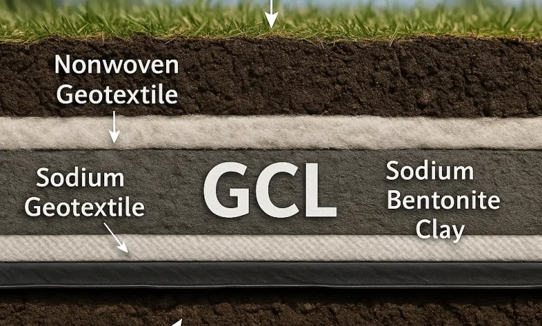 ژئوکامپوزیت GCL-ژئوممبران
